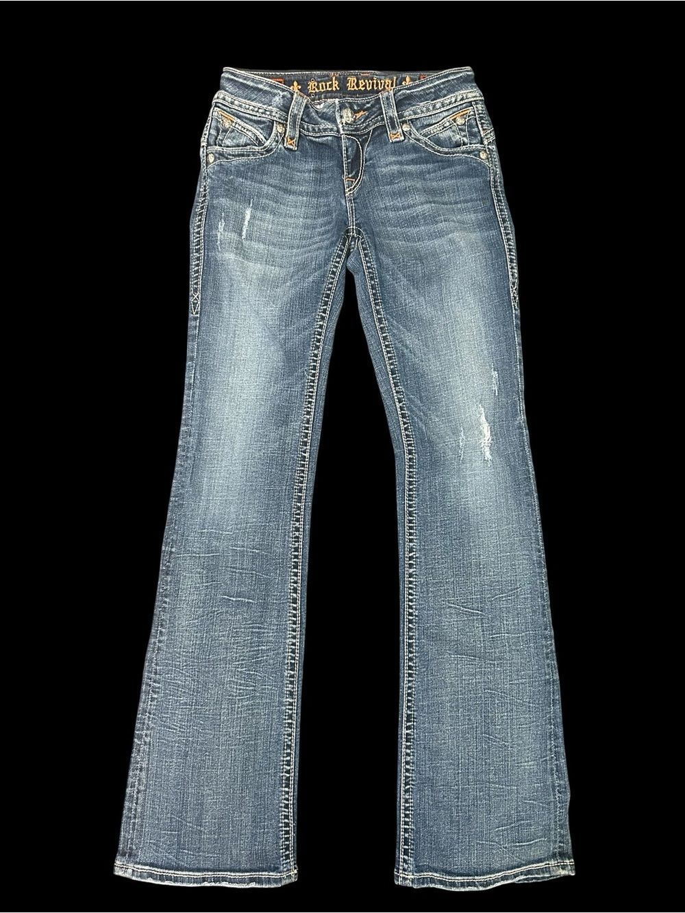 Rock Revival Women's Stephanie boot cut size 27 jeans